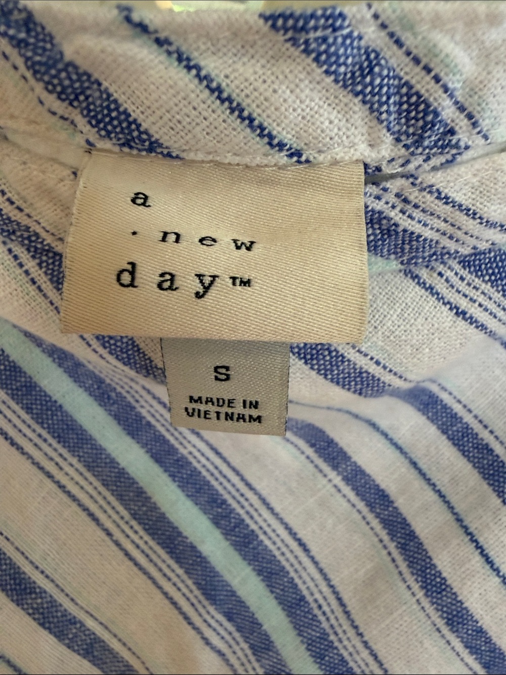 a new day Blue and White Striped Skirt Set - Picture 3 of 10